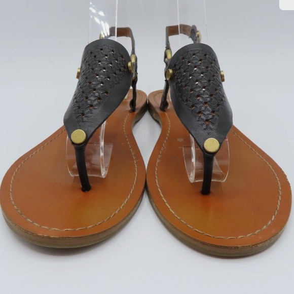 Lucky Brand Womens Ankle Strap Western Basketweave Sandals - Picture 2 of 4